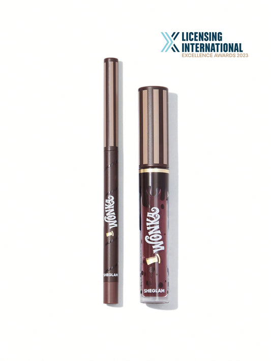 Buy SHEGLAM | Willy wonka Cocoa Kiss Lip Duo-Hot Fudge in Pakistan