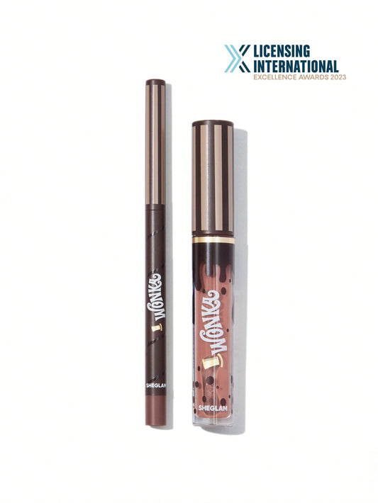 Buy SHEGLAM | Willy wonka Cocoa Kiss Lip Duo-Brownie Bite in Pakistan