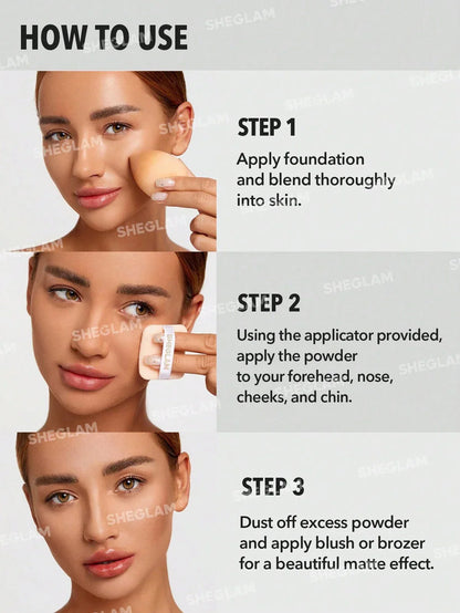 Sheglam Velvet Veil Oil Control Powder-Nude Pink
