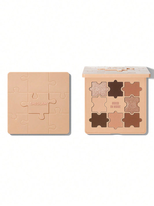 Buy SHEGLAM Jazy Jigsaw Eyeshadow Palette-Hued in Nude in Pakistan