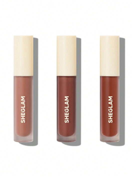 Buy SHEGLAM Matte Allure Mini Liquid Lipstick Set-Nude Beach in Pakistan