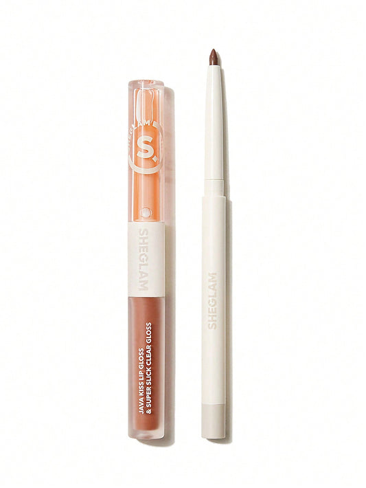 Buy SHEGLAM Soft 90's Glam Lip liner and Lip Duo Set-Pouty Nude Lip Set in Pakistan