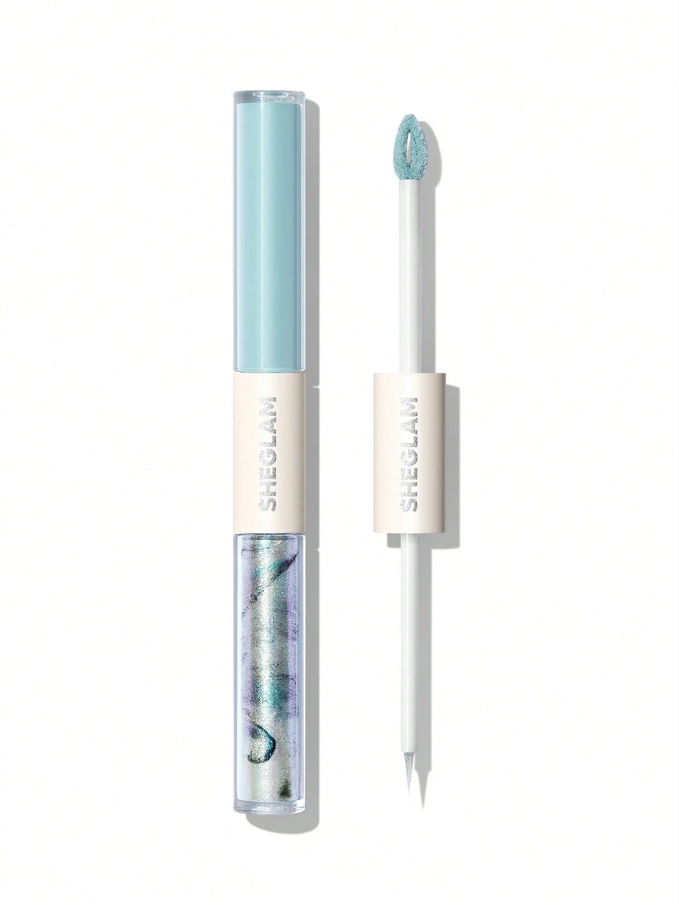 Buy SHEGLAM Silk & Sparkle Double Ended Liquid Eyeshadow-Sky in Pakistan
