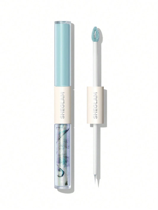 Buy SHEGLAM Silk & Sparkle Double Ended Liquid Eyeshadow-Sky in Pakistan