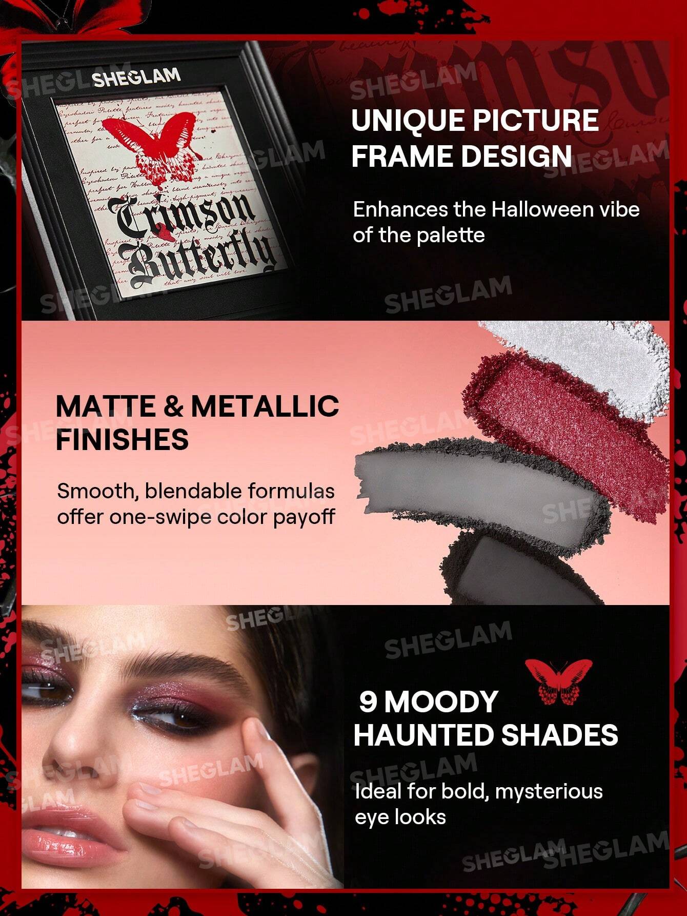 SHEGLAM  Cursed Chrysalis Palette
