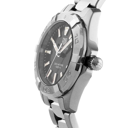 Buy Tag Heuer Aquaracer Black Dial Silver Steel Strap Watch for Women - WBD1310.BA0740 in Pakistan