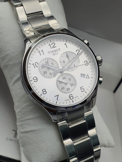 Buy Tissot Men’s Quartz Swiss Made Stainless Steel Silver Dial 45mm Watch T116.617.11.037.00 in Pakistan