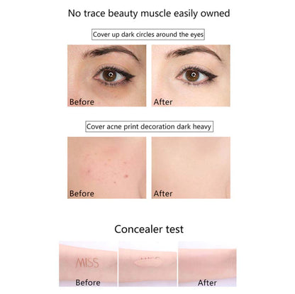 Buy Miss Rose Concealer Matte Foundation & Pearl Primer 3 Pcs Set 22 - Ml in Pakistan