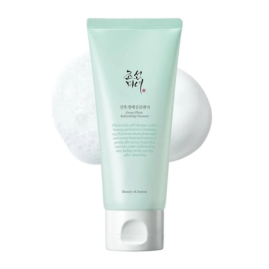 Beauty of Joseon Green Plum Refreshing Cleanser Gel – 100ml | Low-pH Gentle, Hydrating Daily Face Cleanser
