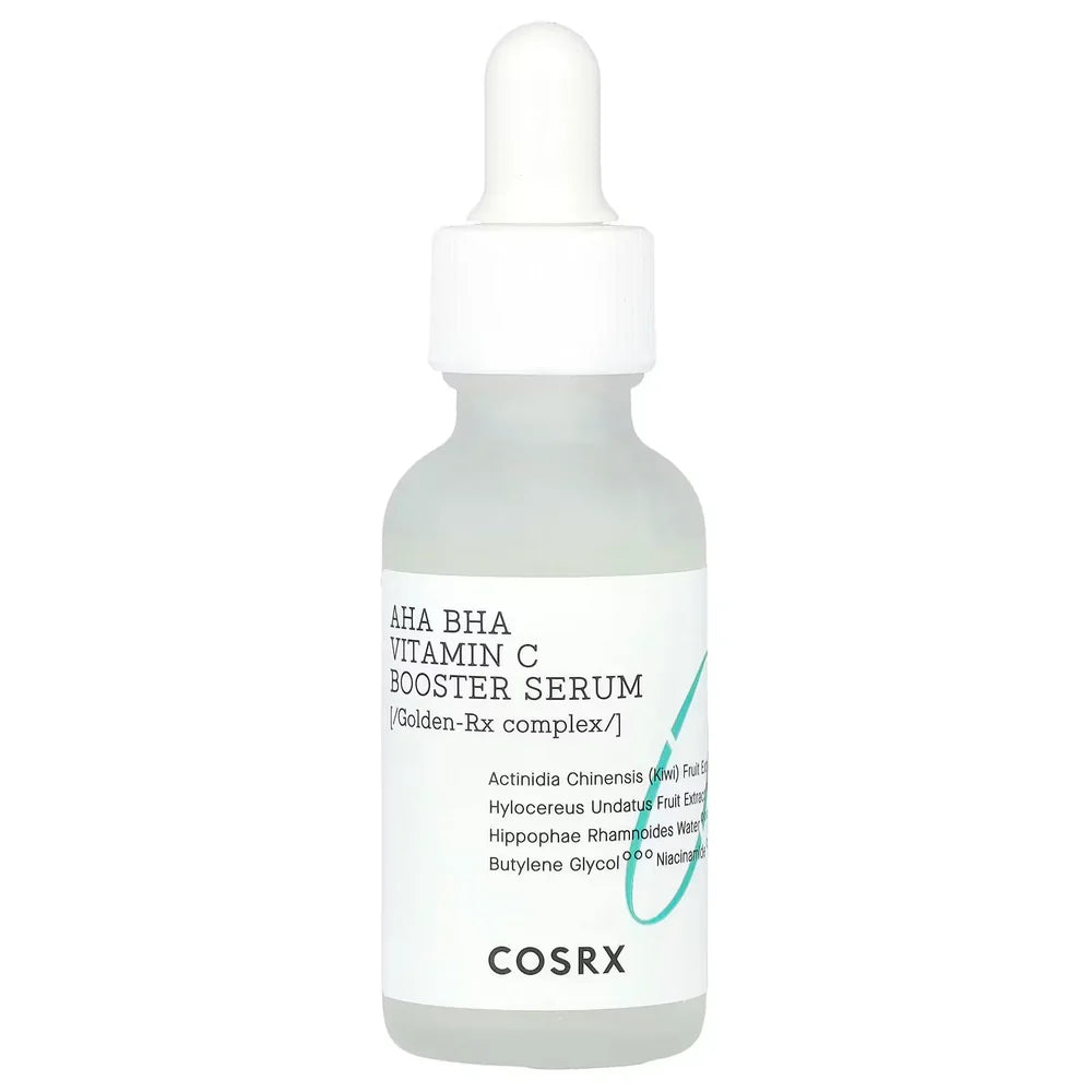 COSRX AHA BHA Vitamin C Booster Serum 30ml | Brightening & Exfoliating Face Serum