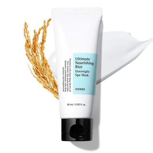 COSRX Ultimate Nourishing Rice Overnight Spa Mask – 60ml | Hydrating, Brightening & Nourishing Sleeping Mask