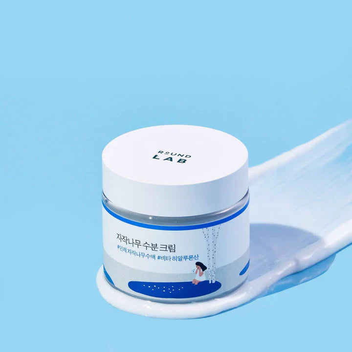 Round Lab Birch Juice Moisturizing Cream – 80ml | Deep Hydration & Skin Barrier Care