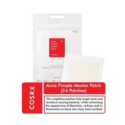 COSRX Acne Pimple Master Patch 24 Patches | Hydrocolloid Acne Spot Patches