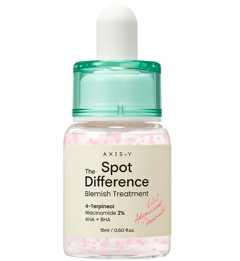 AXIS-Y The Spot Difference Blemish Treatment Serum – 15ml | Acne, Pore & Spot Care with AHA + BHA