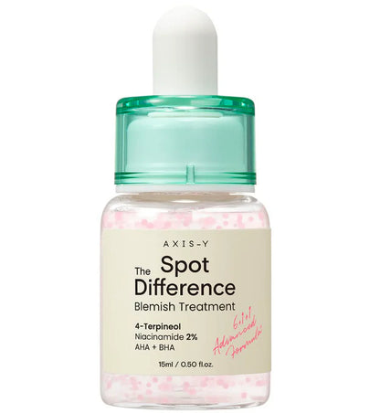 AXIS-Y The Spot Difference Blemish Treatment Serum – 15ml | Acne, Pore & Spot Care with AHA + BHA