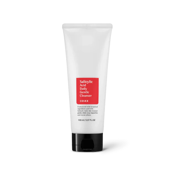 COSRX Salicylic Acid Daily Gentle Cleanser 150ml – Deep Pore & Acne-Prone Skin Cleanser