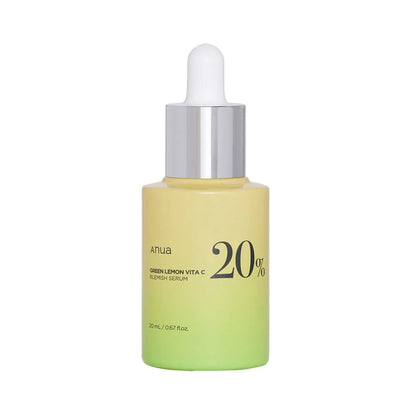 Anua Green Lemon Vita C Blemish Serum | 20% Vitamin C Brightening & Dark Spot Care