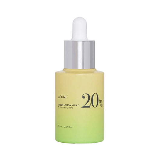 Anua Green Lemon Vita C Blemish Serum | 20% Vitamin C Brightening & Dark Spot Care