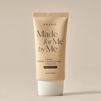 AXIS-Y Biome Double Defense Sunscreen SPF50+ PA++++ – 50ml | Daily UV Protection & Skin Barrier Care
