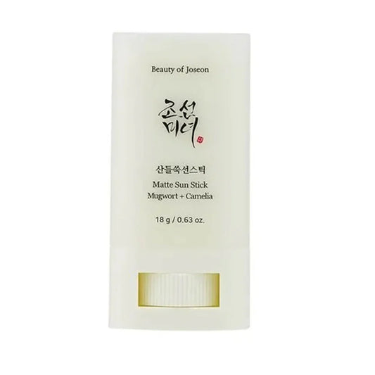 Beauty of Joseon Matte Sun Stick: Mugwort + Camelia SPF50+ PA++++ – 18g | Oil Control & Soft Matte Sunscreen