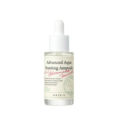 AXIS-Y Advanced Aqua Boosting Ampoule 30ml – Deep Hydration & Skin Barrier Serum