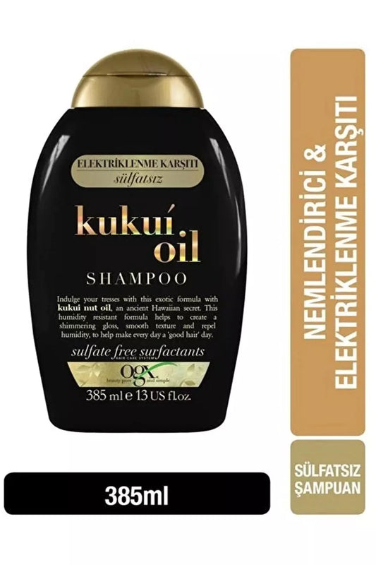 Buy OGX Hydrate & Defrizz Kukio Oil Shampoo - 385ml in Pakistan