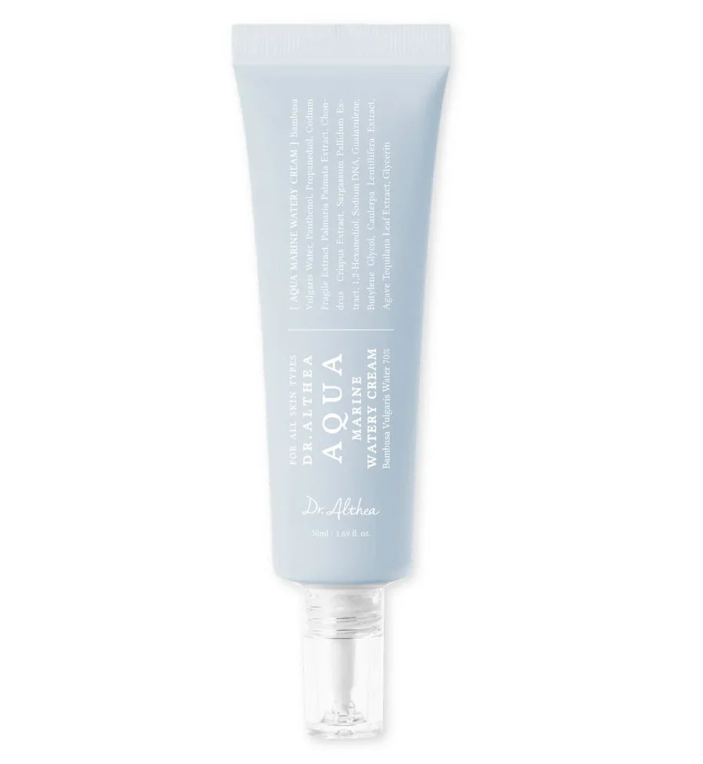 Dr. Althea Aqua Marine Watery Cream 50ml – Hydrating & Soothing Barrier Moisturizer | Made in Korea