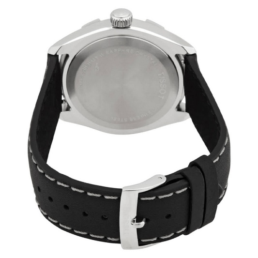 Buy Tissot Men’s Swiss Made Quartz Black Leather Strap Black Dial 42mm Watch T101.610.16.051.00 in Pakistan