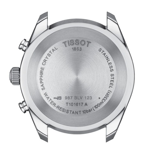 Buy Tissot Men’s Quartz Swiss-Made Silver Stainless Steel Black Dial 44mm Watch T101.617.11.051.00 in Pakistan