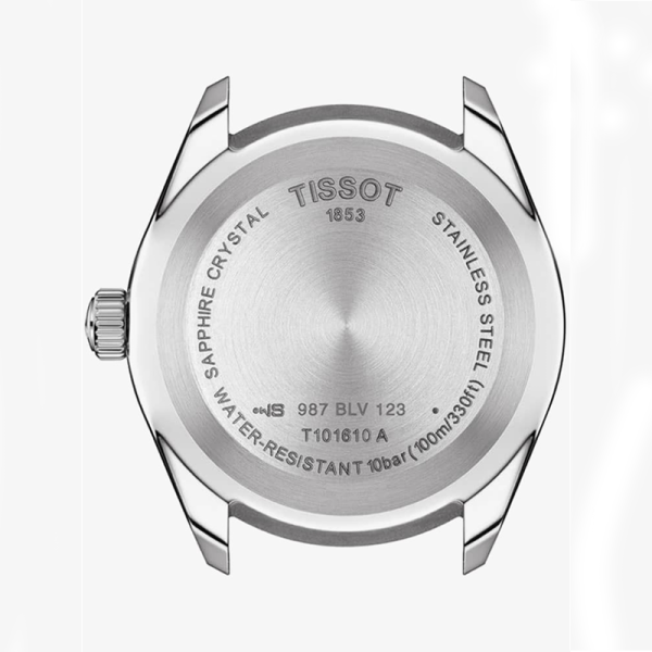 Buy Tissot Men’s Quartz Swiss Made Silver Stainless Steel Black Dial 42mm Watch T101.610.11.051.00 in Pakistan