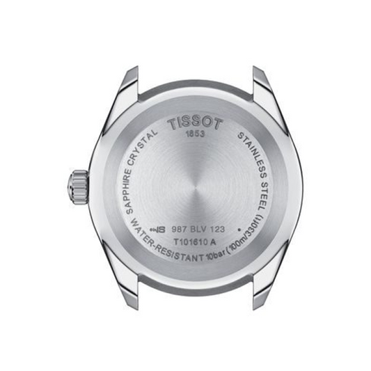 Buy Tissot Men’s Swiss Made Quartz Brown Leather Strap Silver Dial 42mm Watch T101.610.16.031.00 in Pakistan