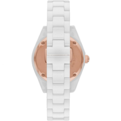 Buy Emporio Armani Women's Quartz White Ceramic Chain White Dial 36mm Watch AR70007 in Pakistan