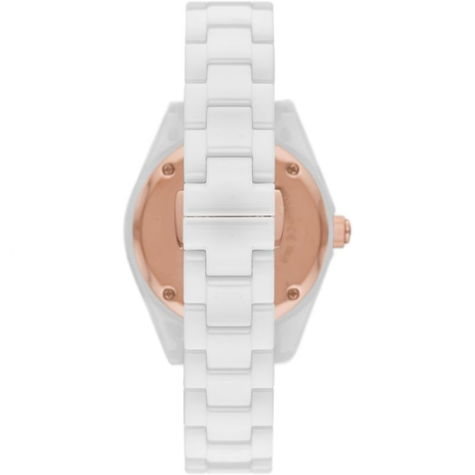 Buy Emporio Armani Women's Quartz White Ceramic Chain White Dial 36mm Watch AR70007 in Pakistan