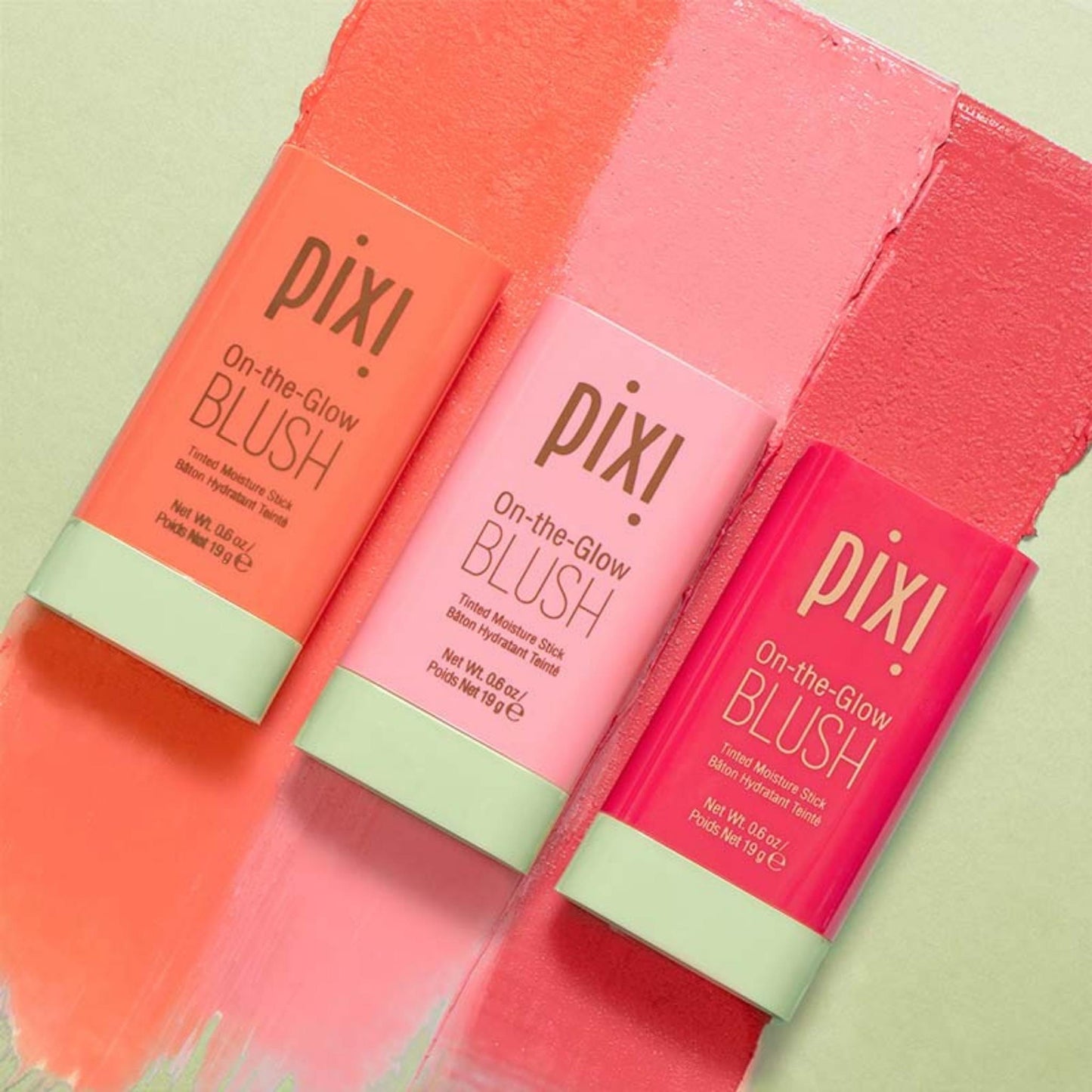 Pixi Blush Stick-Matte Blush Stick Natural Nude Makeup Multi-purpose Solid Rouge Blush Cream