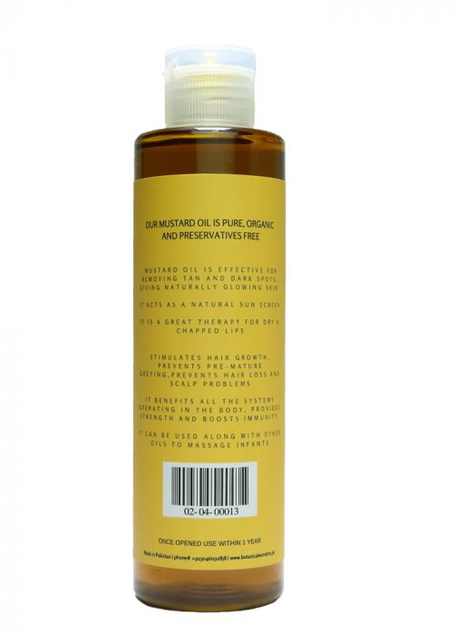 Buy Botanical Wonders Mustard Oil - 200ml in Pakistan