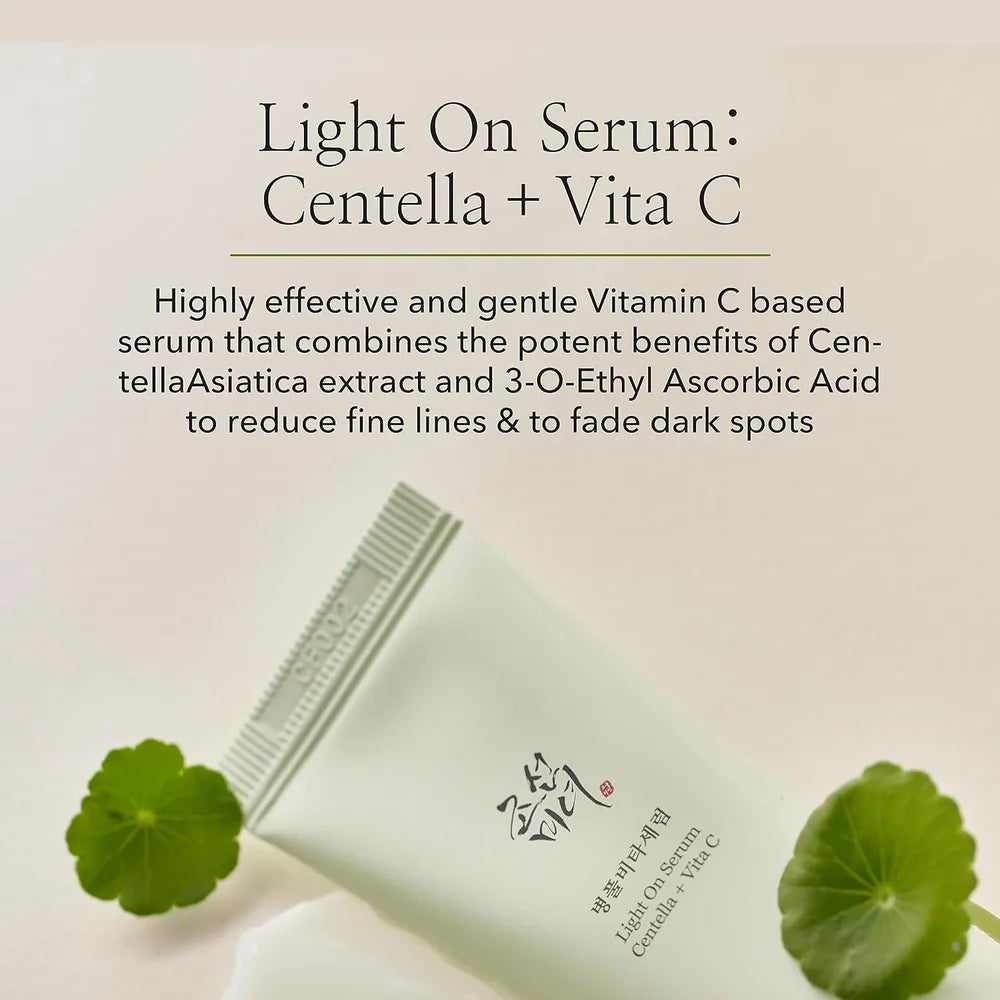 Beauty of Joseon Light On Serum: Centella + Vita C | Brightening & Dark Spot Care Serum