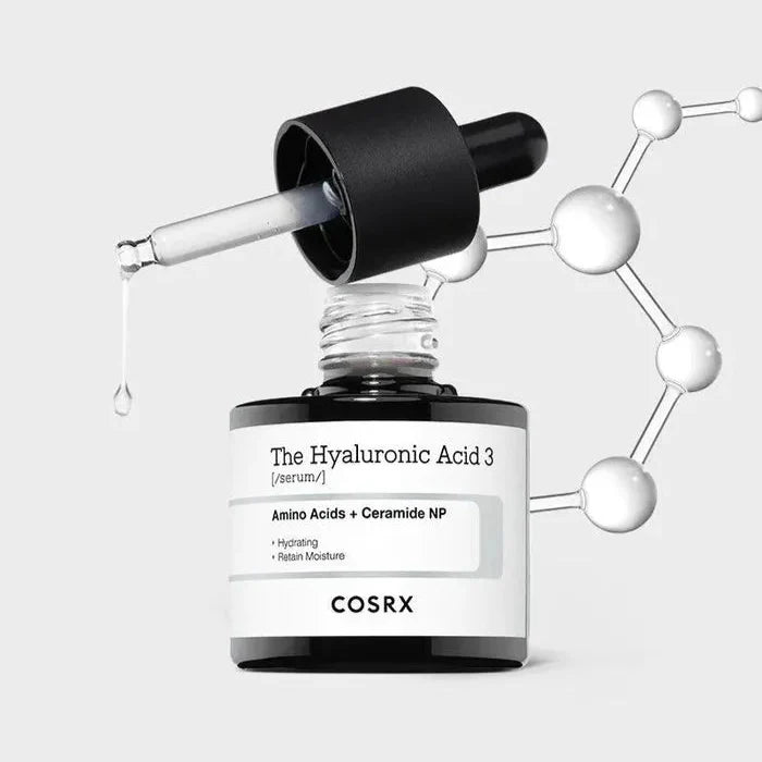 COSRX The Hyaluronic Acid 3 Serum 20ml | Hydrating & Plumping Serum