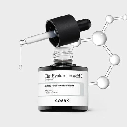 COSRX The Hyaluronic Acid 3 Serum 20ml | Hydrating & Plumping Serum