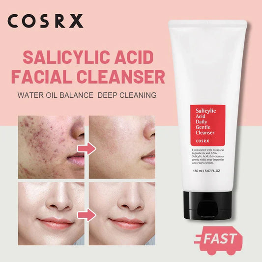 COSRX Salicylic Acid Daily Gentle Cleanser 150ml – Deep Pore & Acne-Prone Skin Cleanser