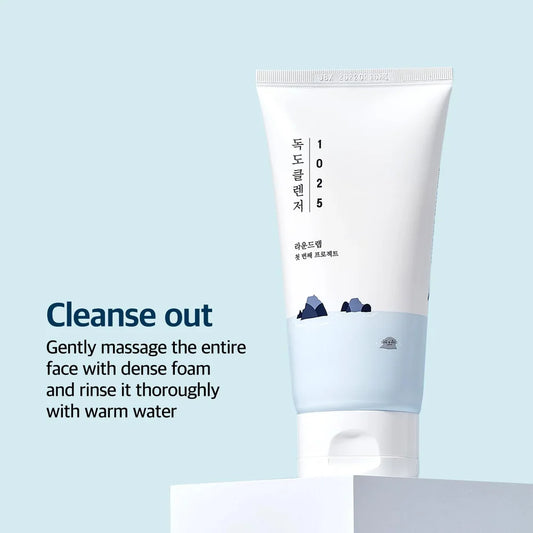 Round Lab 1025 Dokdo Cleanser – 150ml | Gentle Hydrating Facial Cleanser for Sensitive Skin