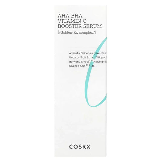 COSRX AHA BHA Vitamin C Booster Serum 30ml | Brightening & Exfoliating Face Serum