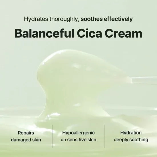 Torriden Balanceful Cica Cream 80ml | Soothing Centella Moisturizer