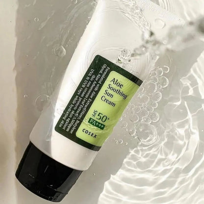 COSRX Aloe Soothing Sun Cream SPF50+ PA+++ 50ml | Hydrating Korean Sunscreen