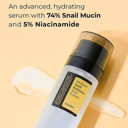 COSRX Advanced Snail Radiance Dual Essence 80ml | Hydrating & Brightening