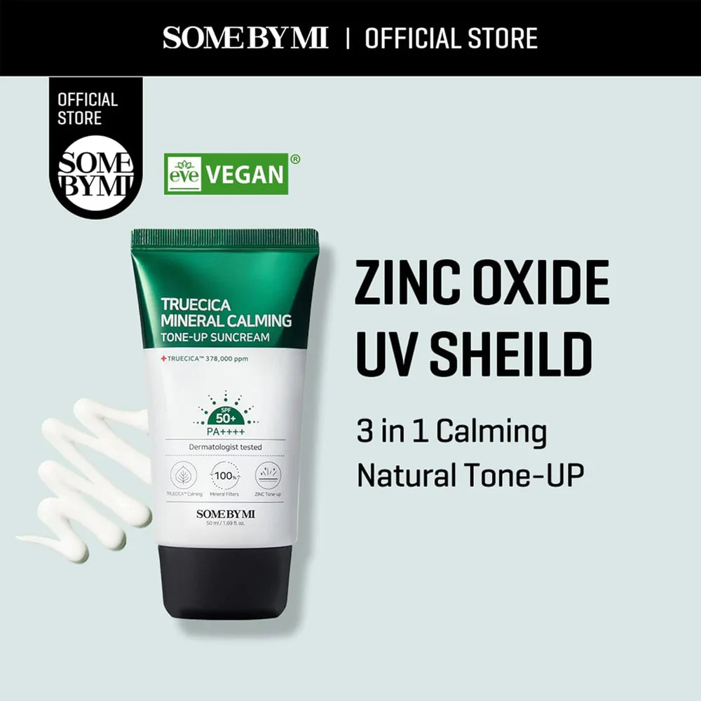 SOME BY MI Truecica Mineral Calming Tone-Up Suncream SPF50+ PA++++ – 50ml
