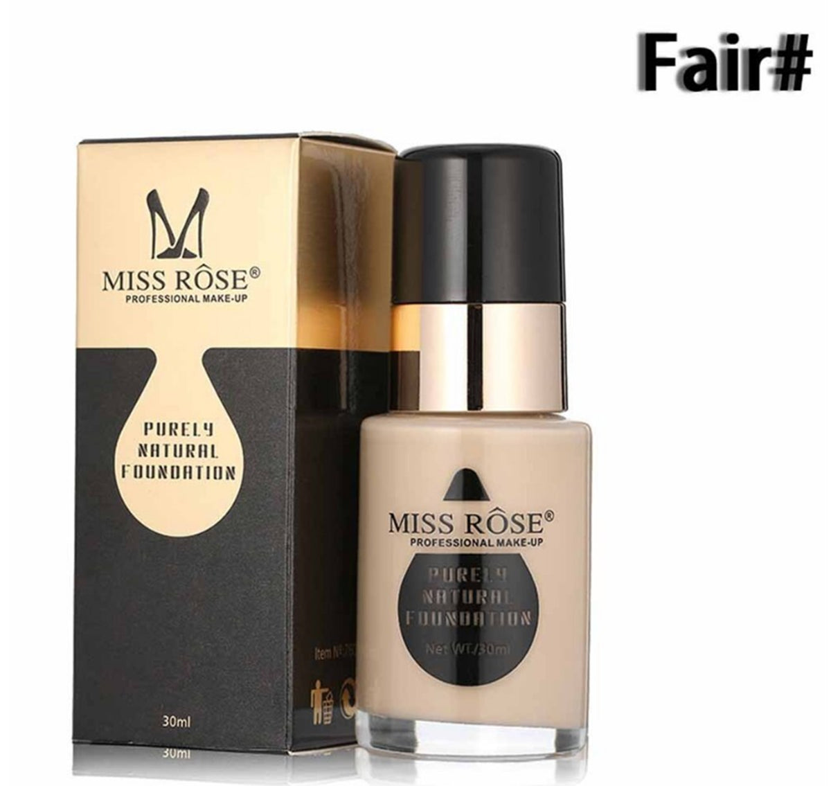 Buy Miss Rose 5 In 1 Exclusive Deal Lipstick Liquid Foundation Concealer Eye Liner Blender in Pakistan