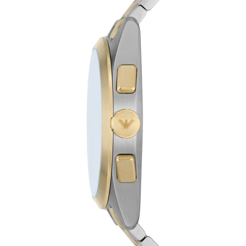 Buy Emporio Armani Men's Quartz Two Tone Stainless Steel Green Dial 43mm Watch AR11511 in Pakistan