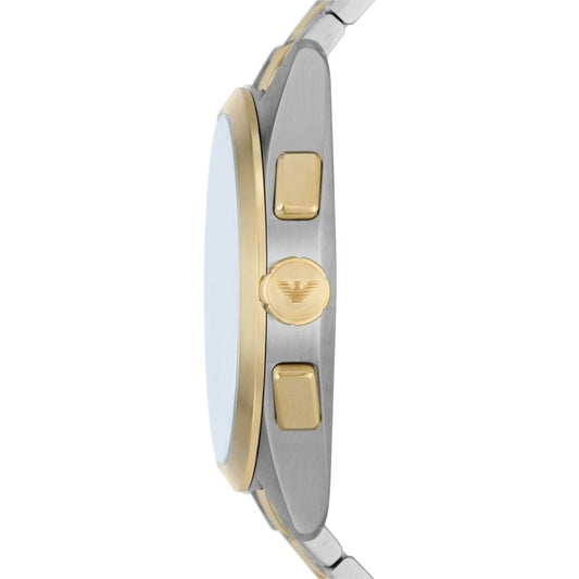 Buy Emporio Armani Men's Quartz Two Tone Stainless Steel Green Dial 43mm Watch AR11511 in Pakistan