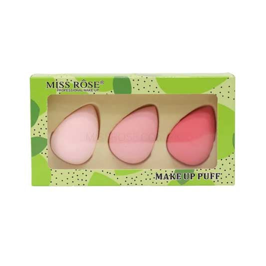 Buy Miss Rose Pack of 3 Beauty Blender Makeup Sponge in Pakistan