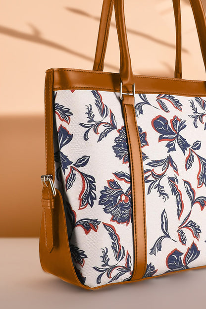 Buy Strap Canvas Tote Ocean Leaf in Pakistan
